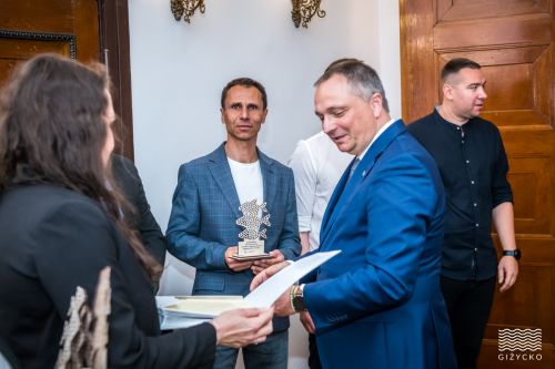 Nagrody Burmistrza w dziedzinie SPORTU_15 maja 2023 r. | gizycko.pl/ Fotografia Tomasz Karolski