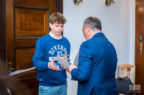 Nagrody Burmistrza w dziedzinie SPORTU_15 maja 2023 r. | gizycko.pl/ Fotografia Tomasz Karolski