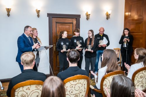 Nagrody Burmistrza w dziedzinie SPORTU_15 maja 2023 r. | gizycko.pl/ Fotografia Tomasz Karolski