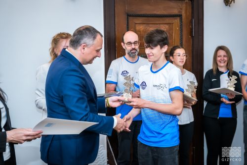 Nagrody Burmistrza w dziedzinie SPORTU_15 maja 2023 r. | gizycko.pl/ Fotografia Tomasz Karolski