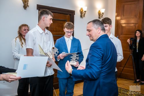 Nagrody Burmistrza w dziedzinie SPORTU_15 maja 2023 r. | gizycko.pl/ Fotografia Tomasz Karolski