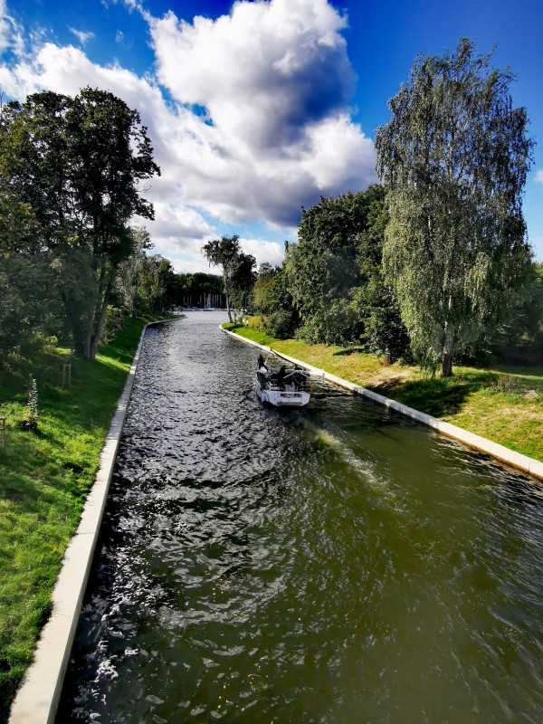 Sprzątanie Kanału Łuczańskiego